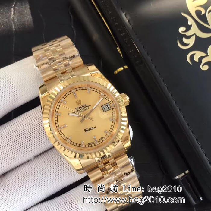 勞力士ROLEX 316L精鋼表殼 全自動機械 男士腕表 WSS0043